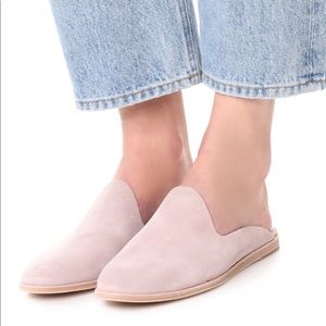 pedro garcia yanko suede mules size 38.5(8.5)